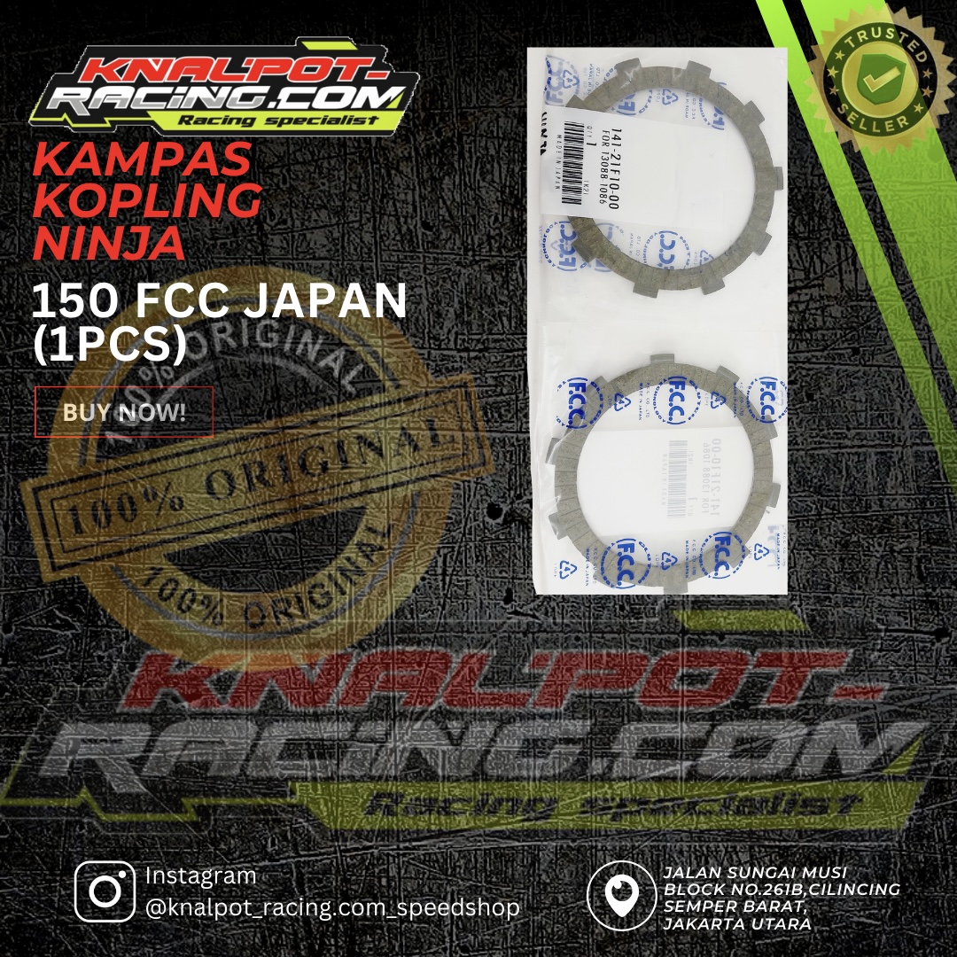 KAMPAS KOPLING NINJA 150 FCC JAPAN (1PCS)